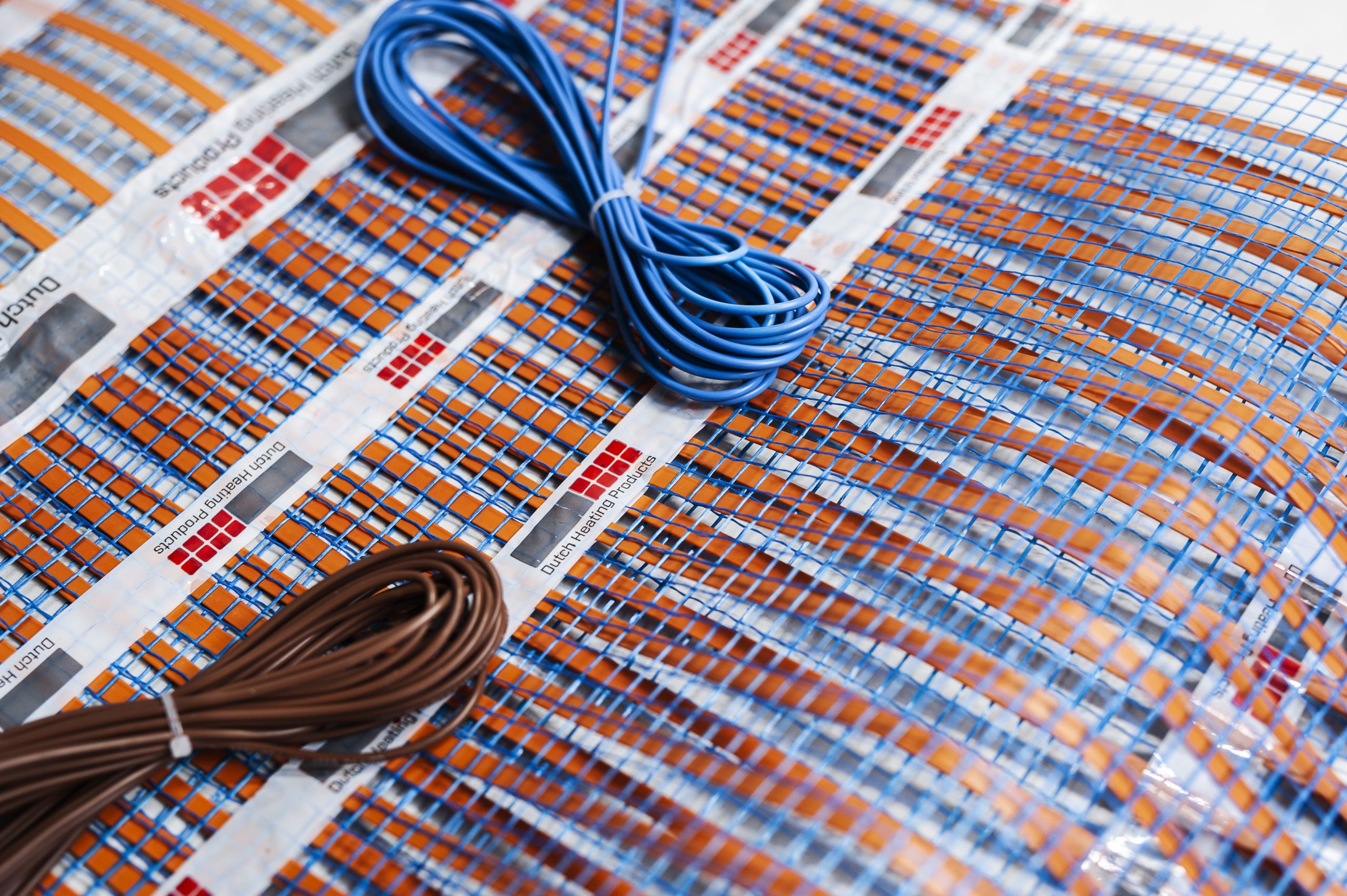 Amorfe infrarood vloerverwarming mat breedte 0,25 m, lengte 2,00 m - 150W/m²